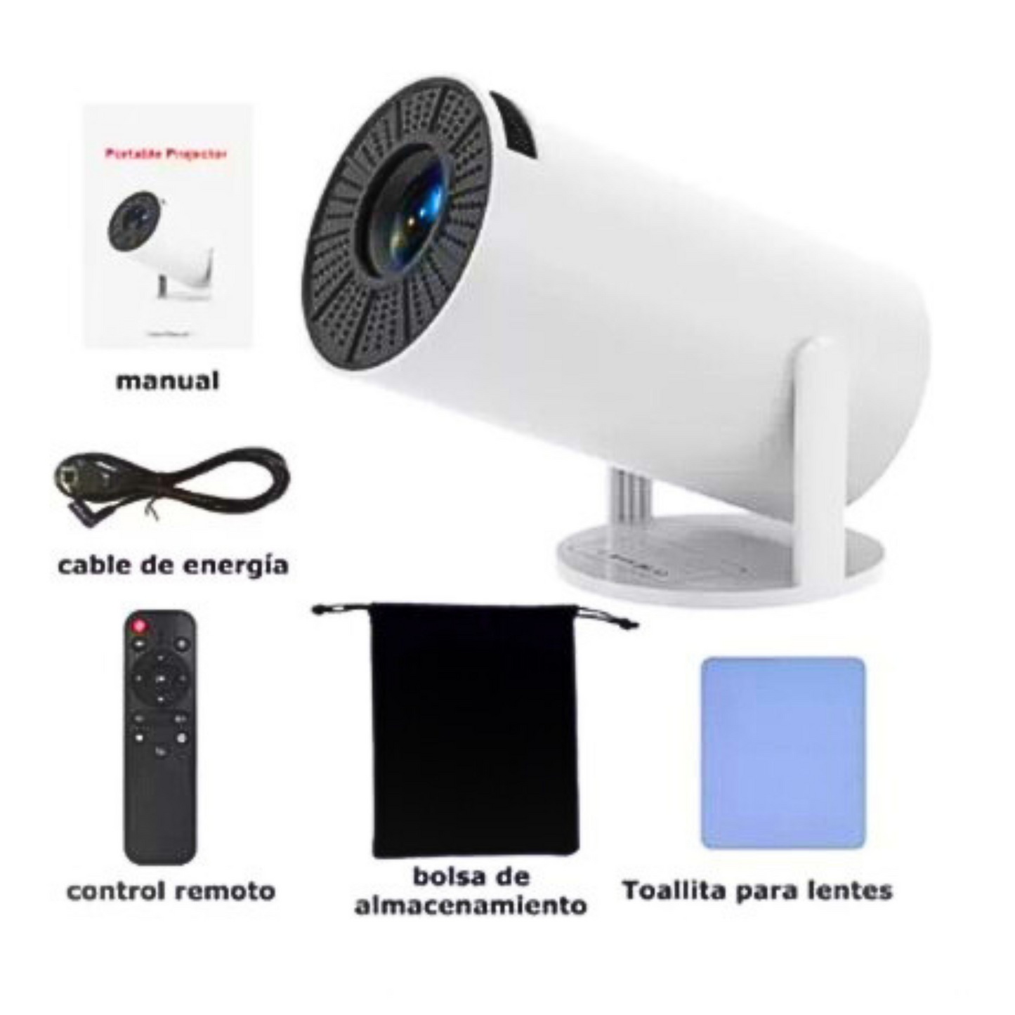 PROYECTOR INALAMBRICO WIFI Y BLUETOOTH